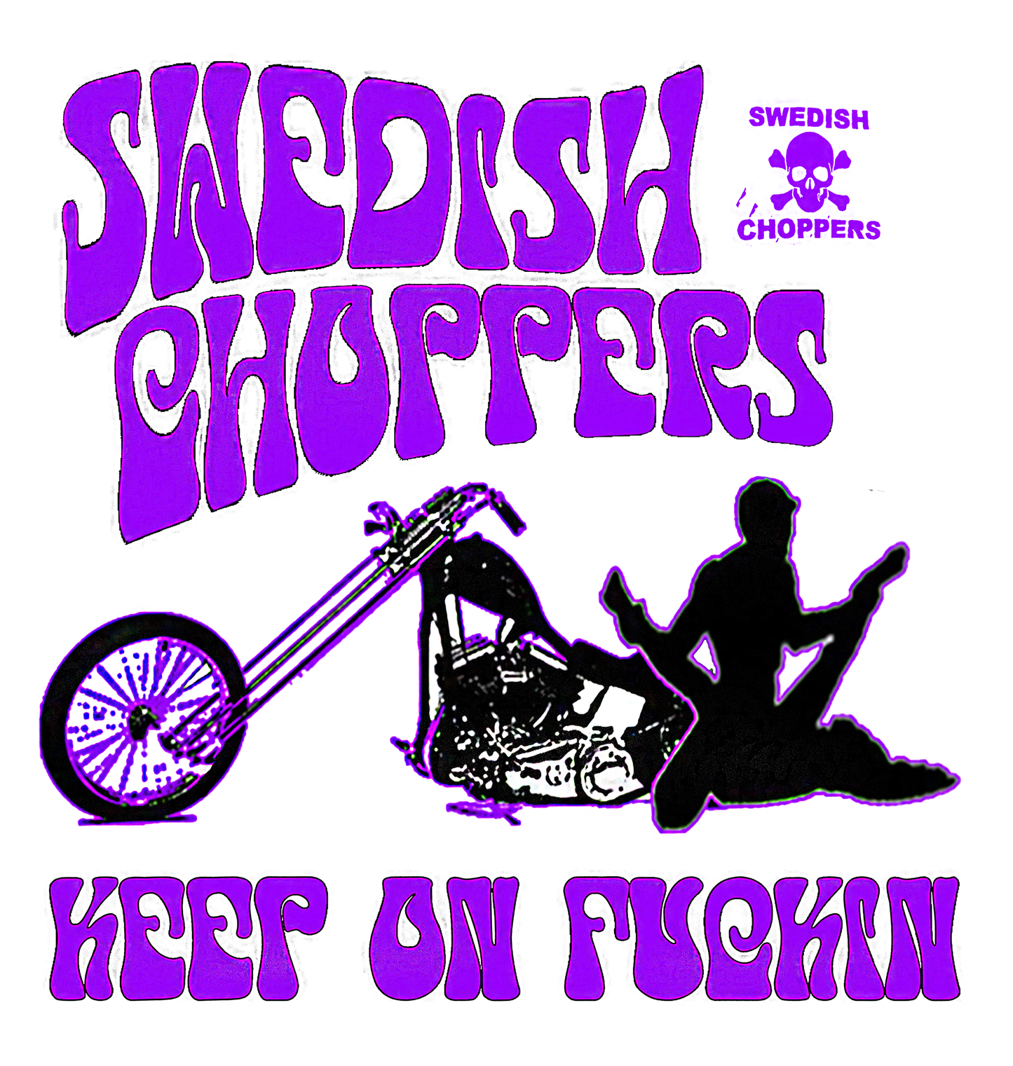 "Keep On" Swedish Choppers tshirt