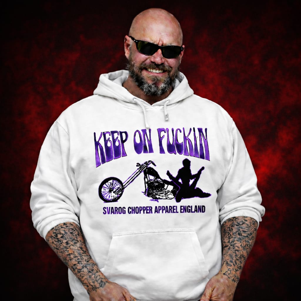 "Keep On"Swedish Choppers hoodie