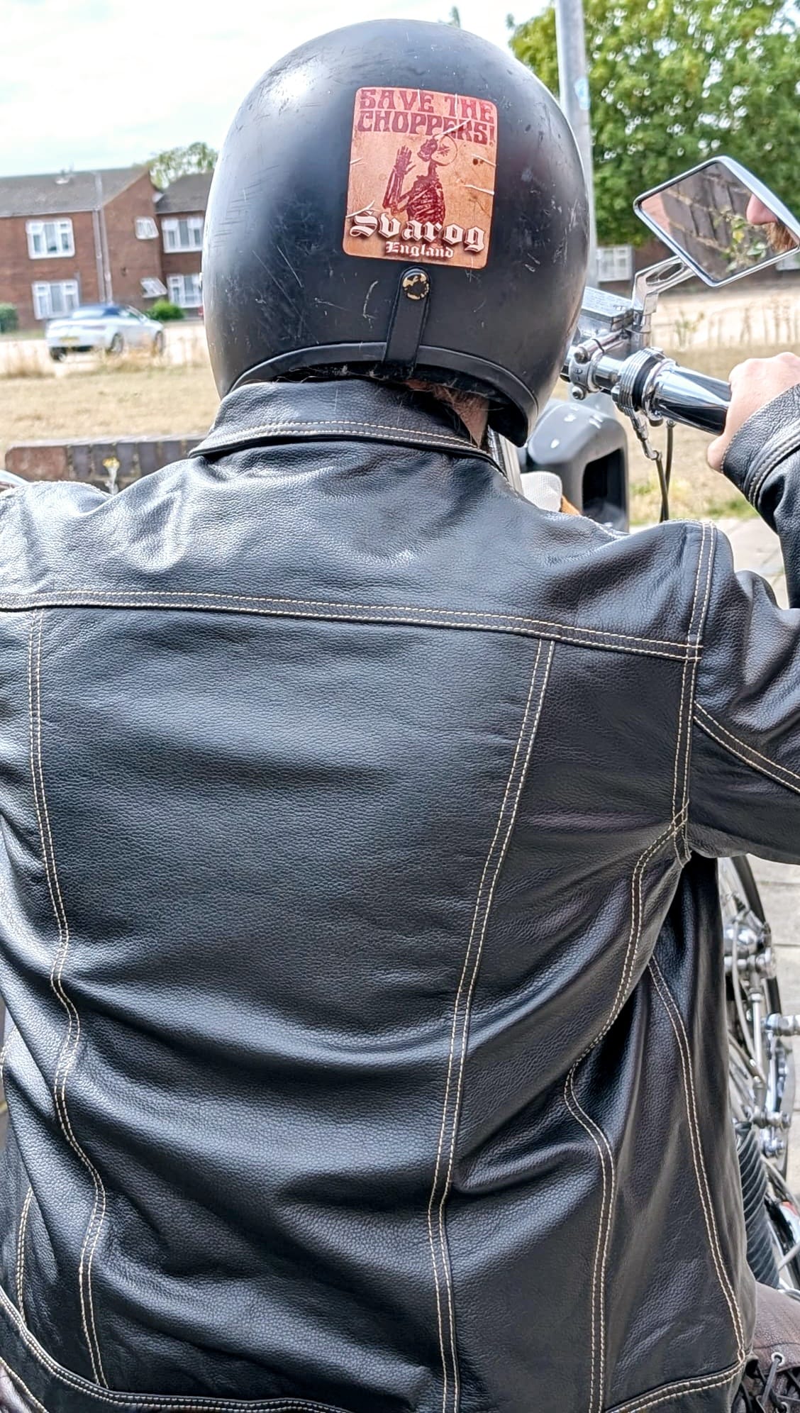 SWEDISH Choppers TRUCKER Jacket Black