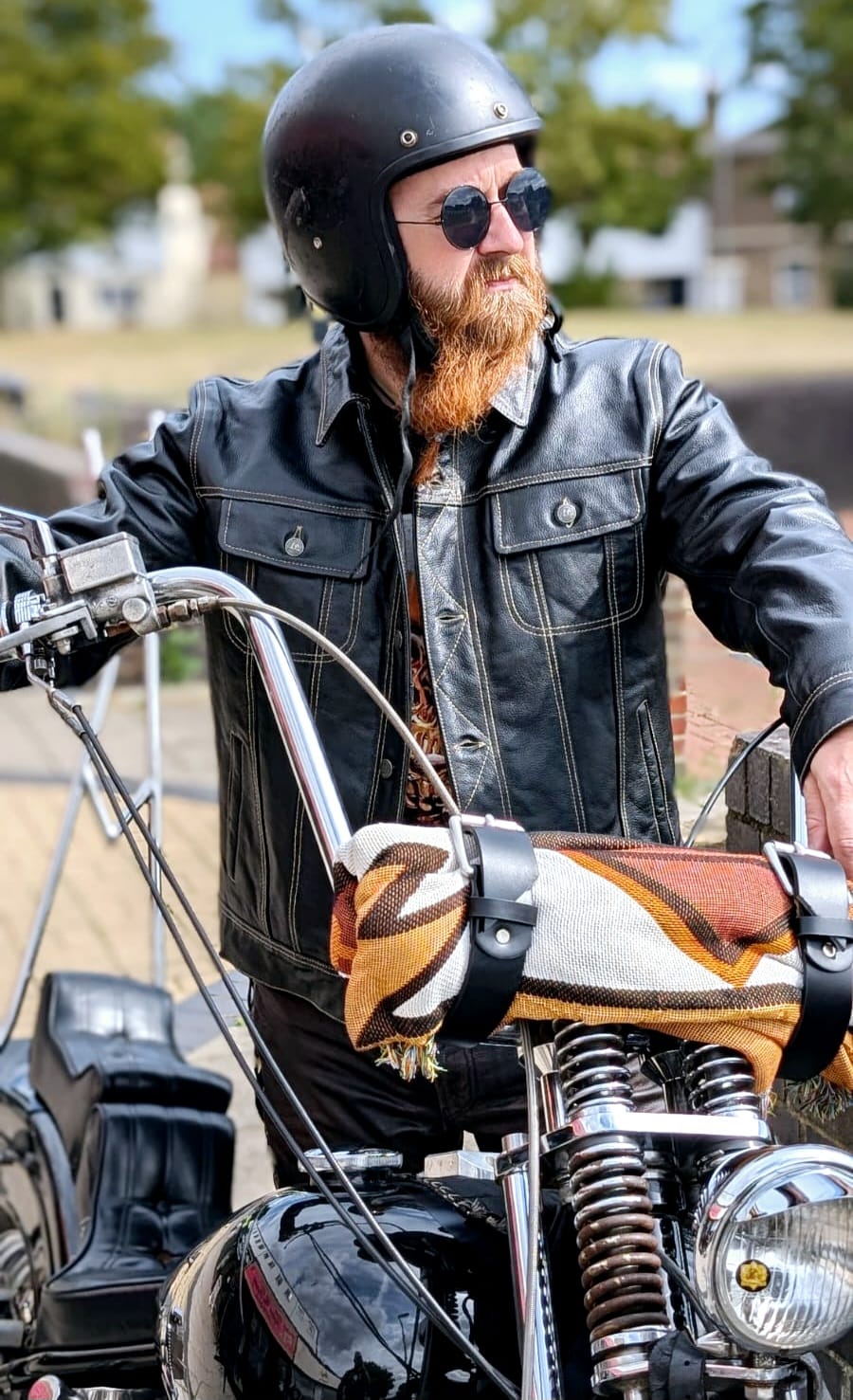 SWEDISH Choppers TRUCKER Jacket Black