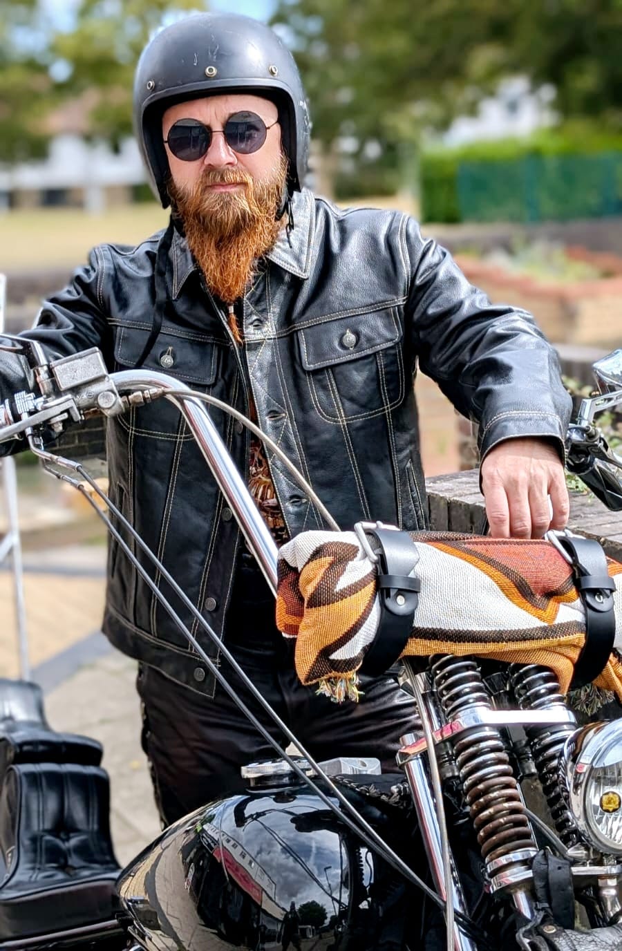 SWEDISH Choppers TRUCKER Jacket Black
