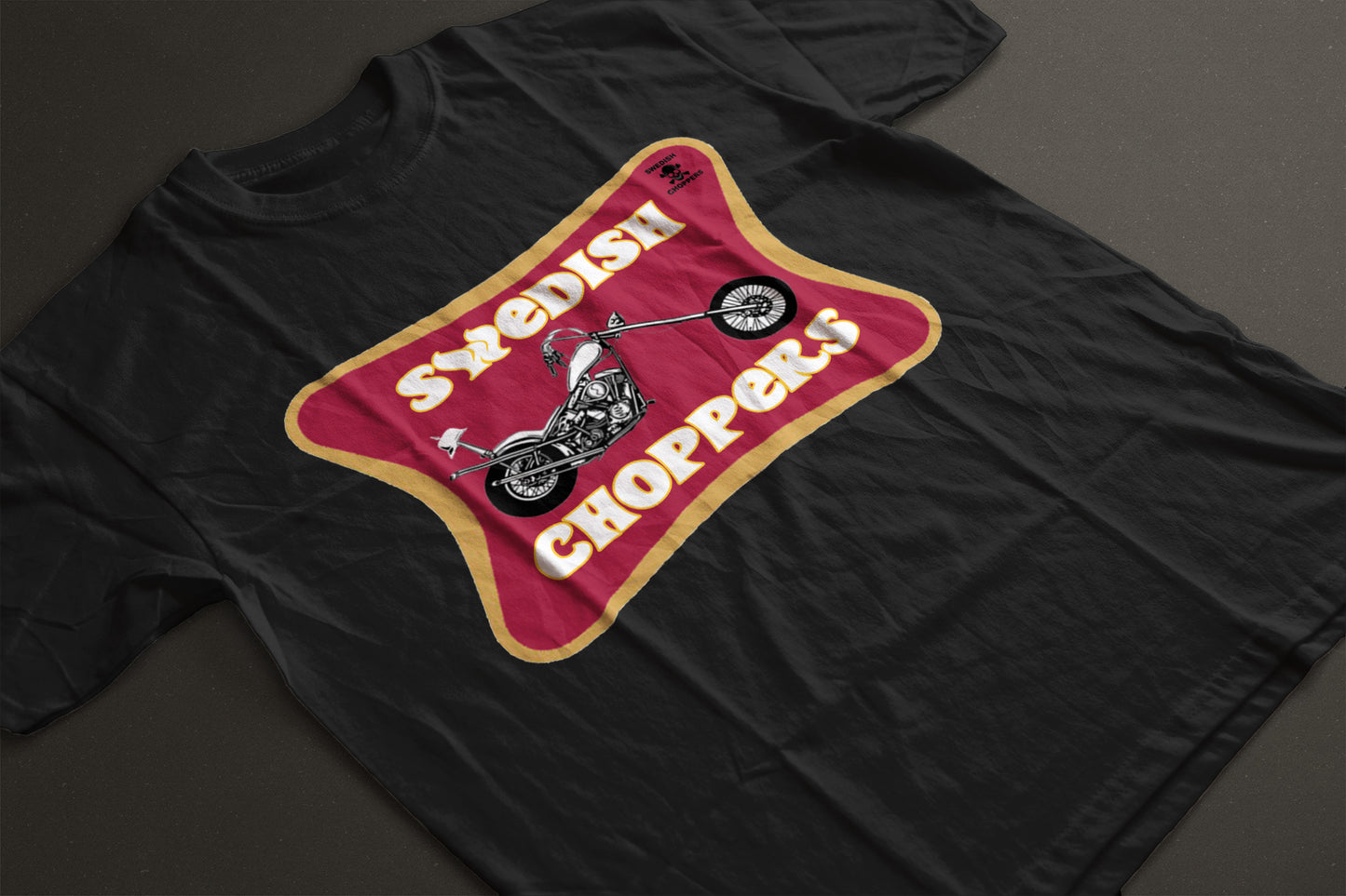 Swedish Choppers logo 2 tshirt