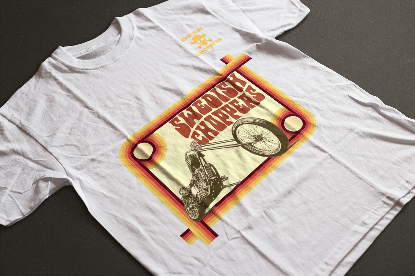 Swedish Choppers logo tshirt