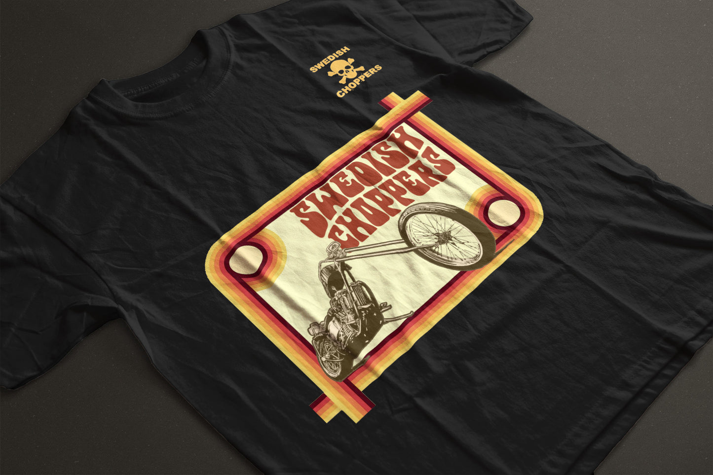 Swedish Choppers logo tshirt