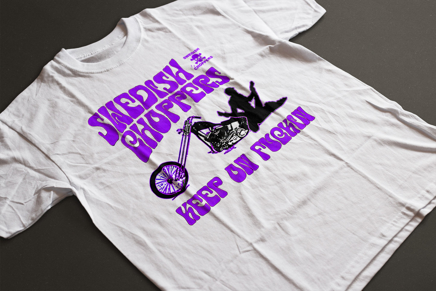 "Keep On" Swedish Choppers tshirt