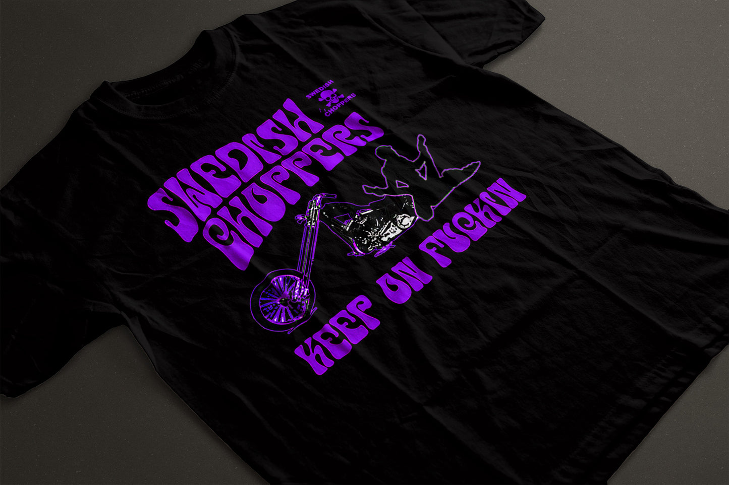 "Keep On" Swedish Choppers tshirt