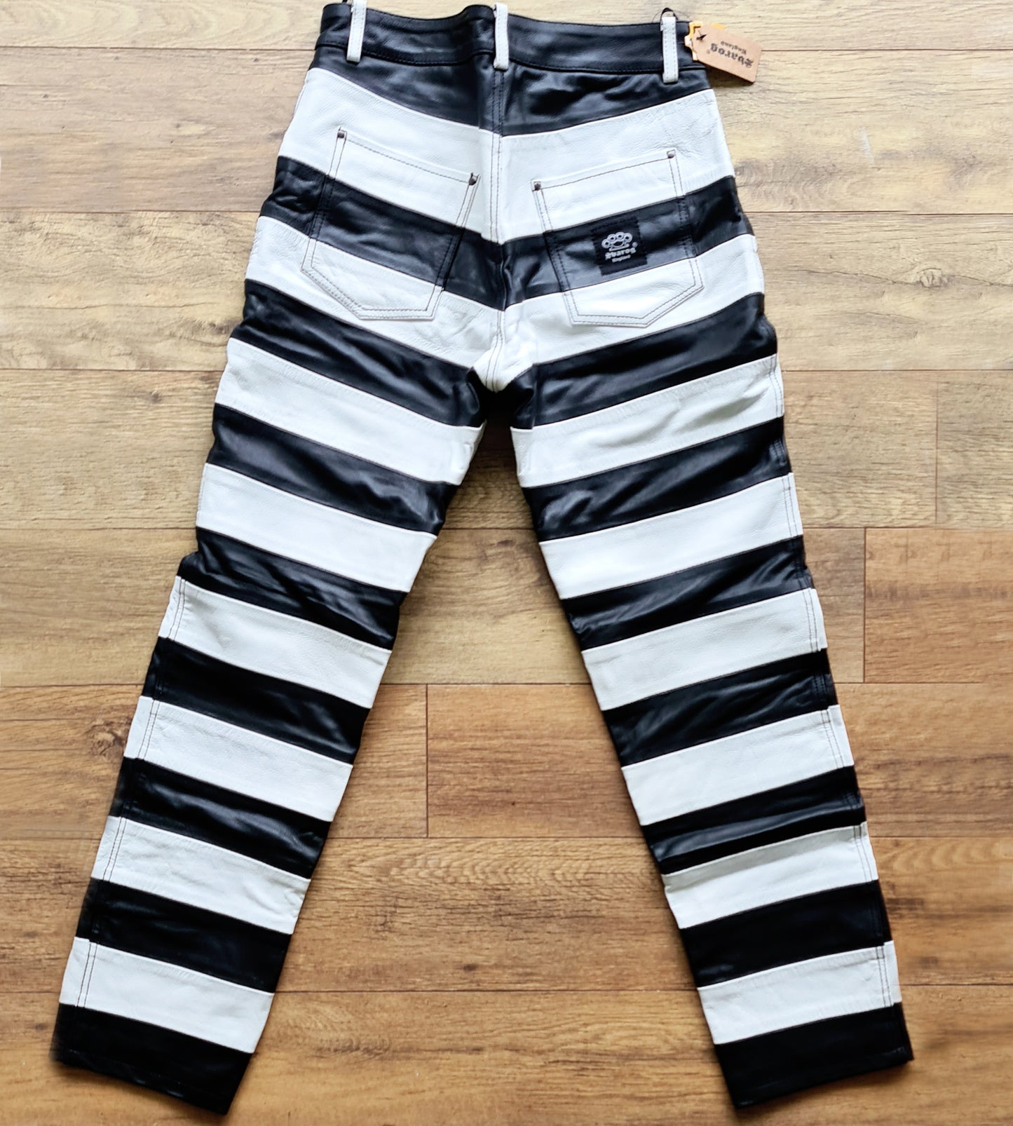 Svarog England Leather Prison Pants Japan Style