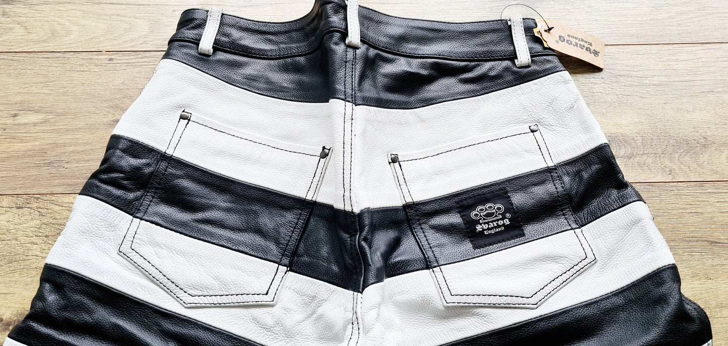 Svarog England Leather Prison Pants Japan Style