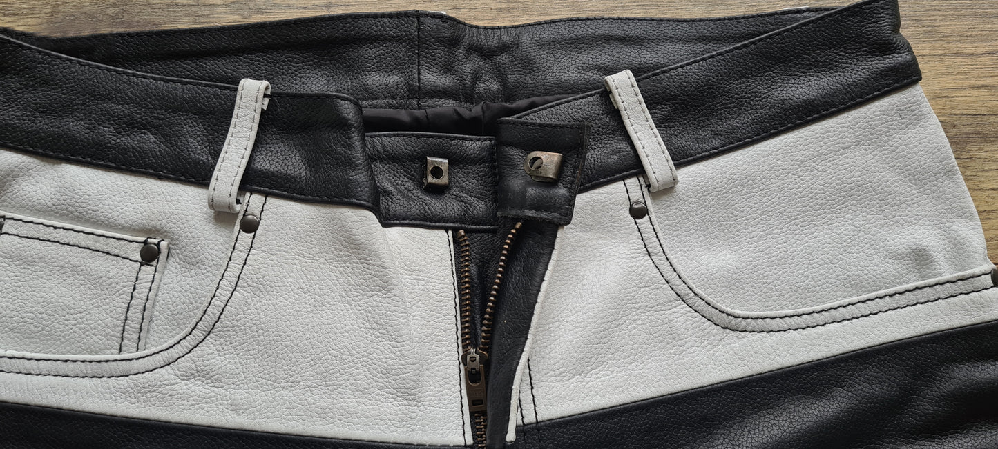 Svarog England Leather Prison Pants Japan Style