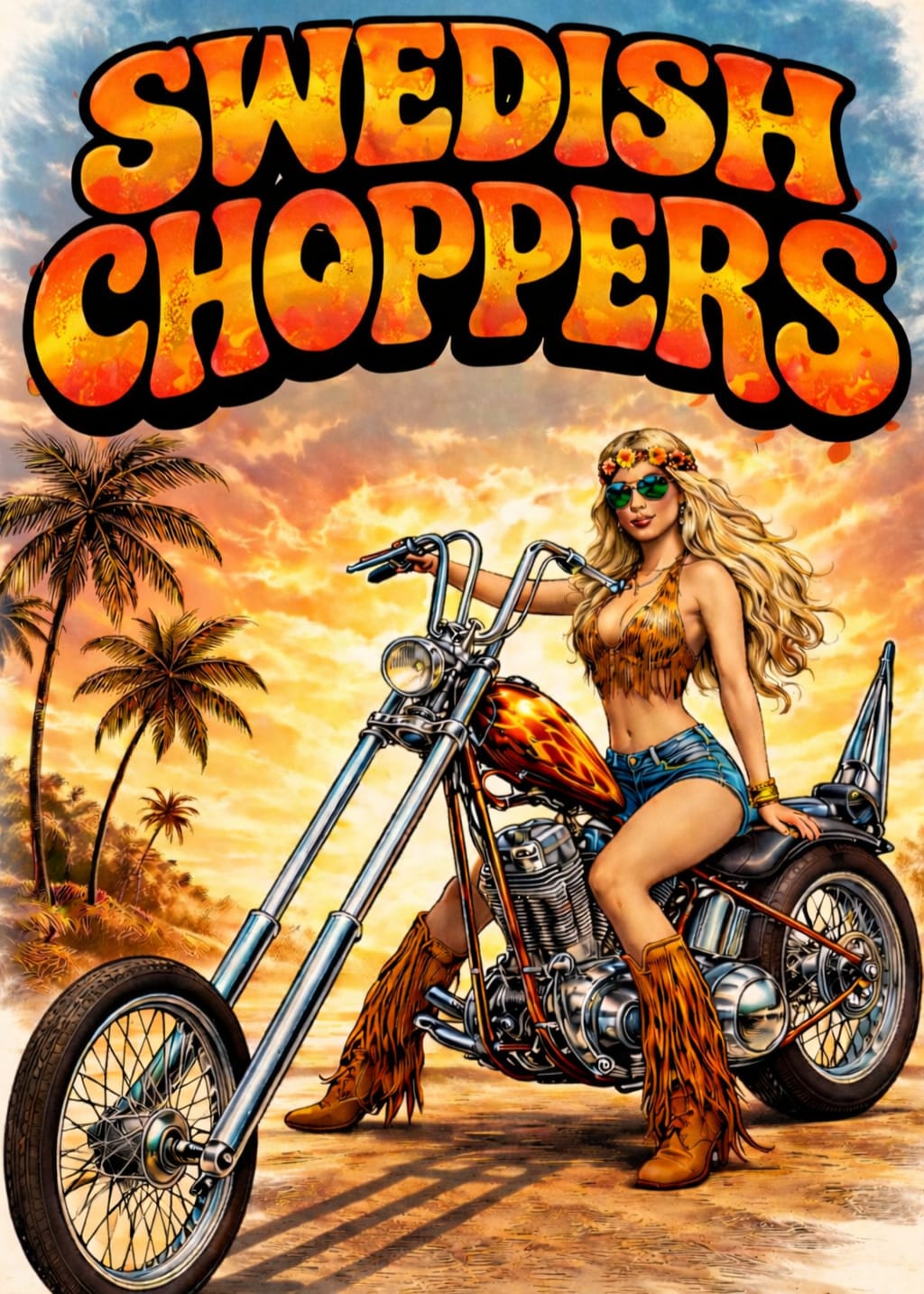 Swedish choppers tee