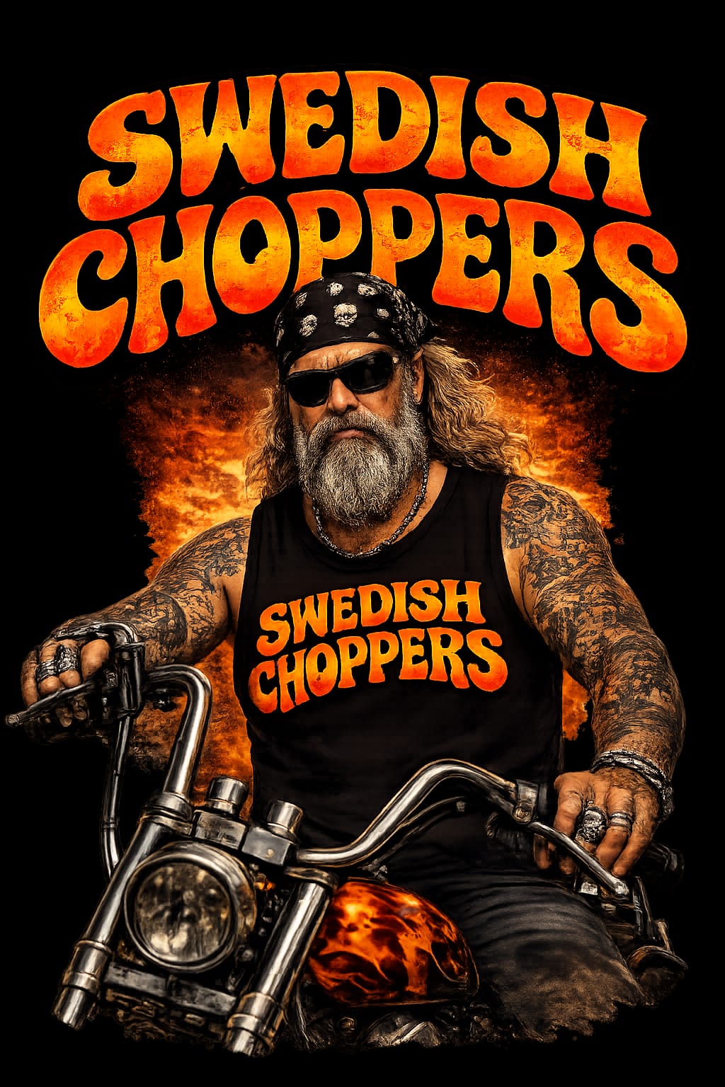 Swedish choppers tee