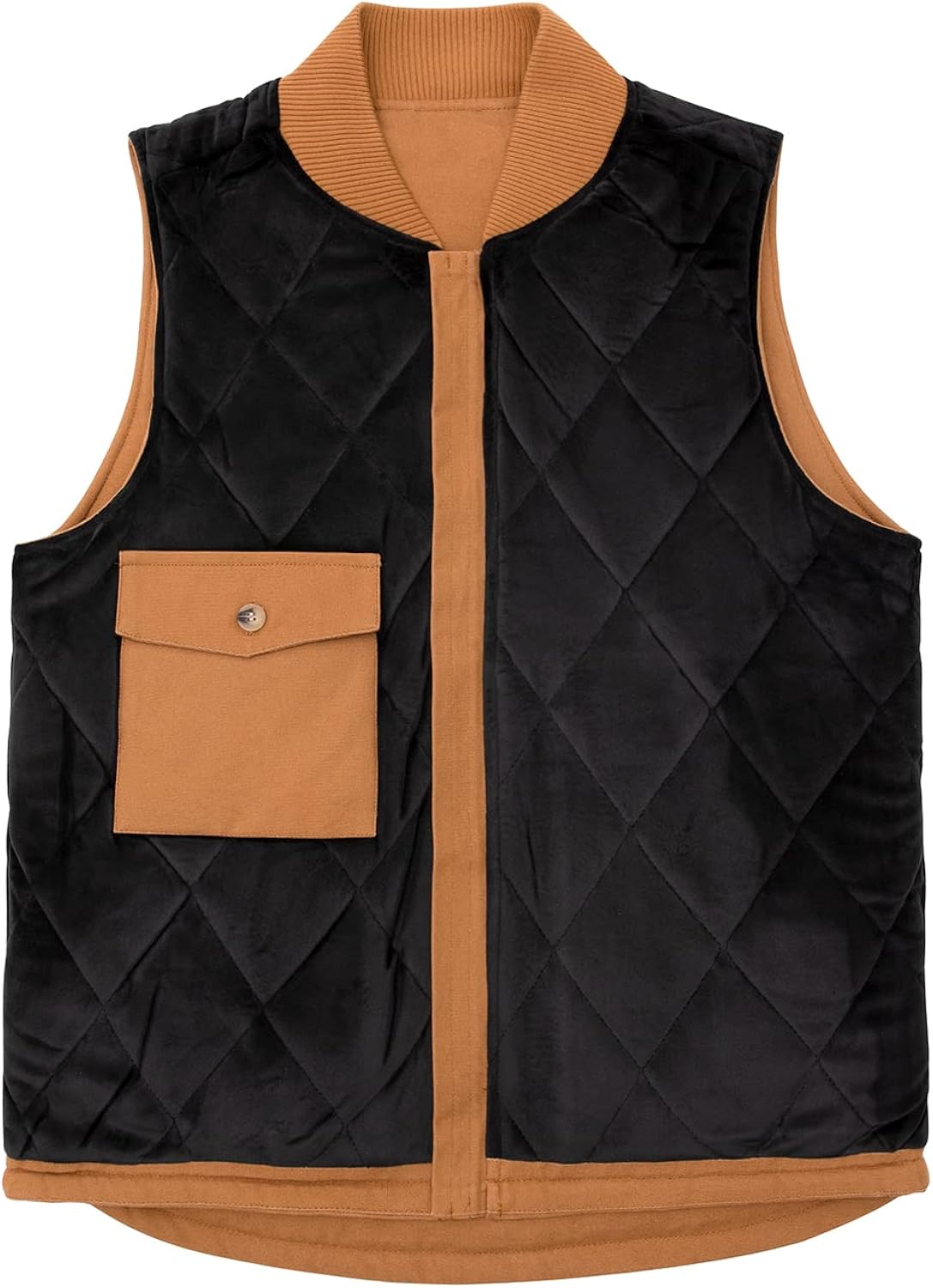 SWEDISH Choppers  Canvas Quilted Lined Duck Vest