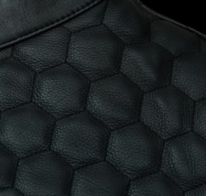 SWEDISH Choppers Honeycomb leather cut